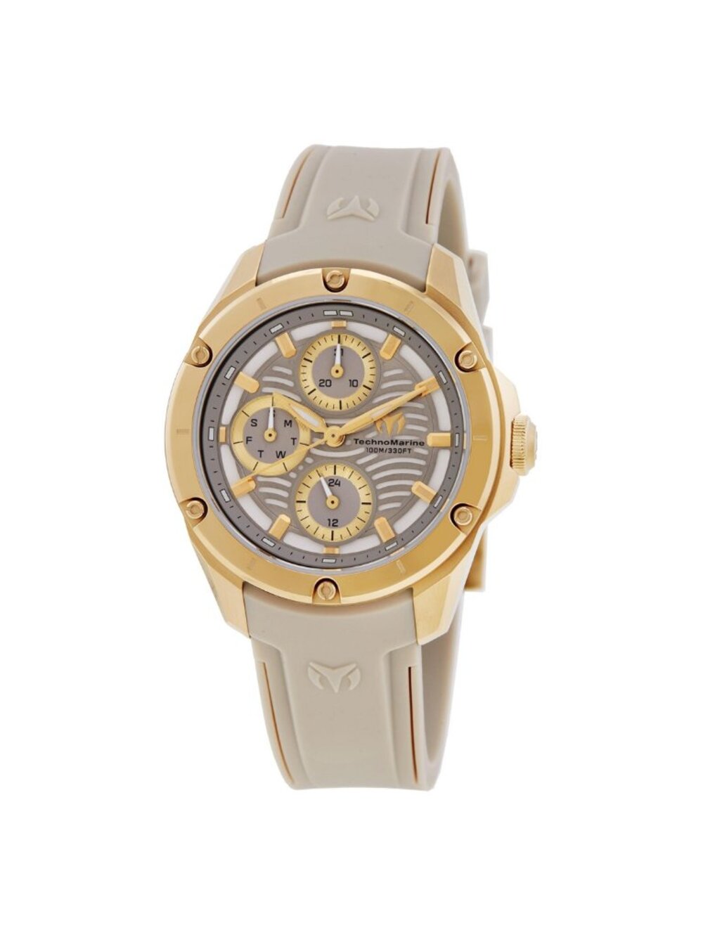 NWT Technomarine Oceanico Quartz Grey Dial Ladies Watch